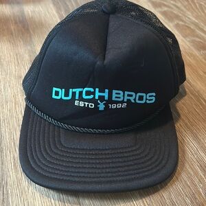 ✌️🧢Dutch Bros Mesh Back Hat/Cap Black